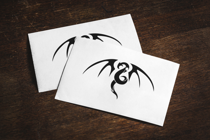 Tribal Dragon Sticker