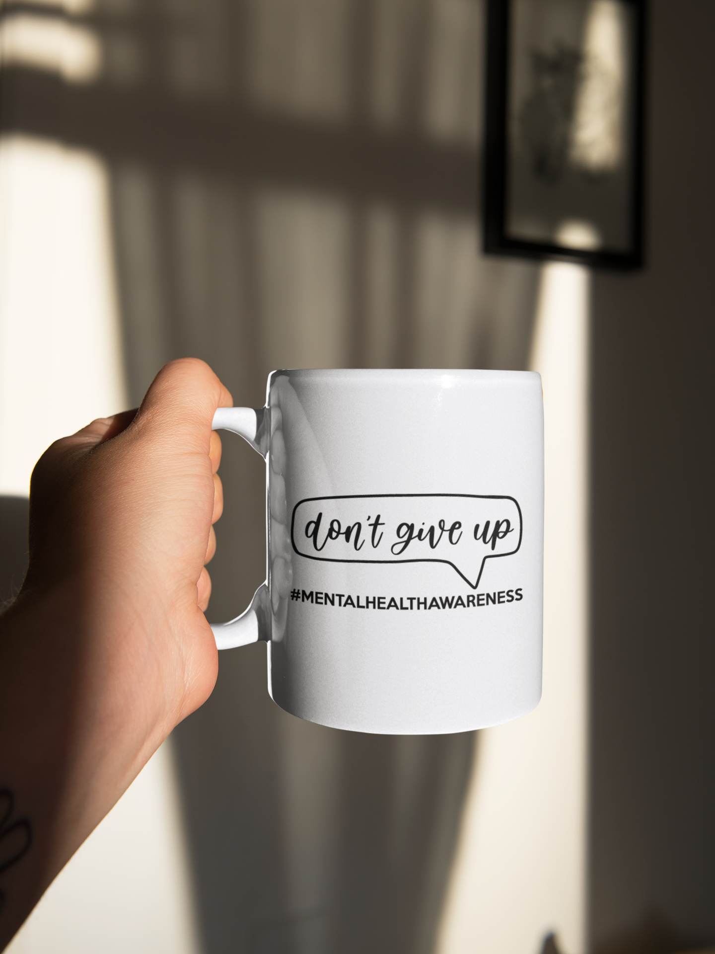 Dont Give Up Mental Health Awareness Mug
