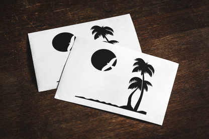 Paradise Beach Sticker