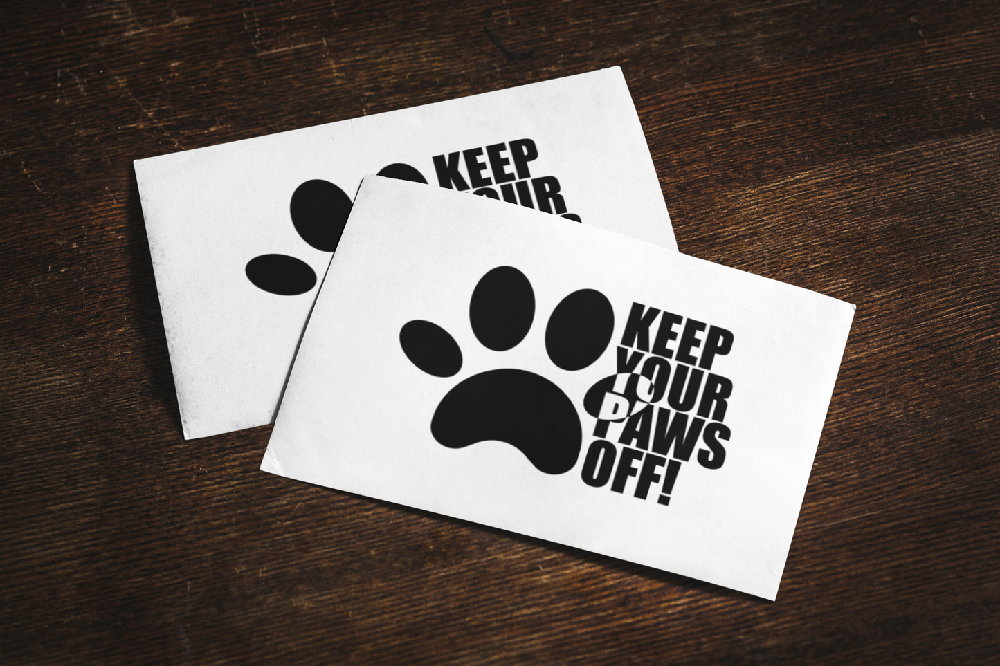 Keep Your Paws Off Sticker