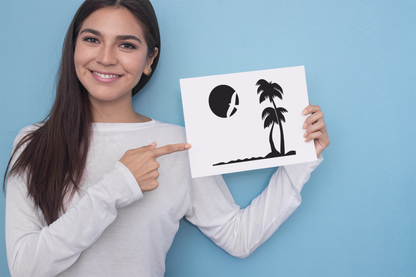 Paradise Beach Sticker