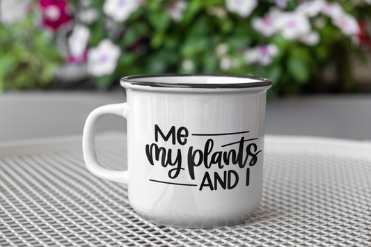 Me My Plants And I Plant Mom Mug