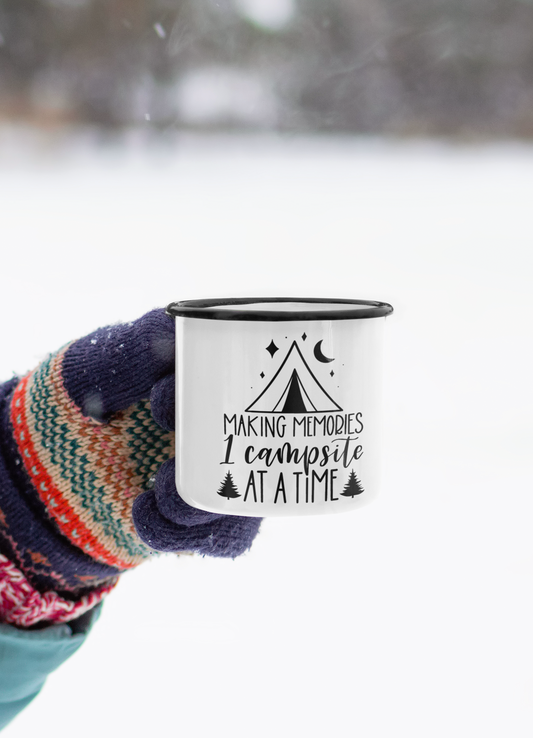 Making Memories 1 Campsite At A Time Adventure Mug