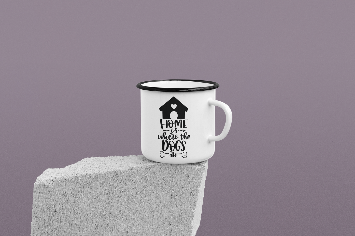 Home Is Where The Dogs Are Dog Mom Mug