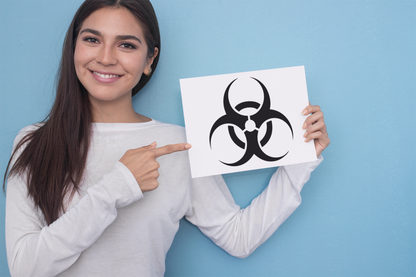 Biohazard Sticker