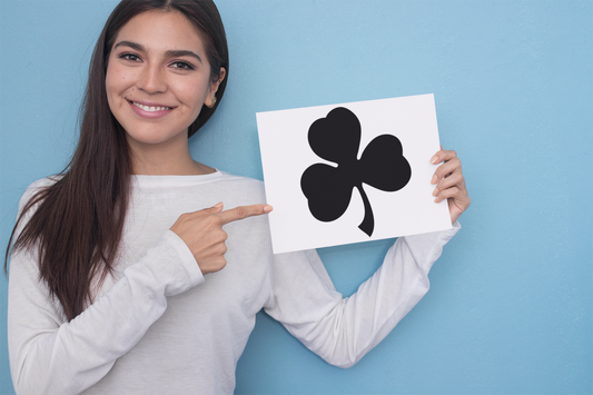 Irish Shamrock Sticker