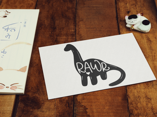 Rawr Baby Sticker