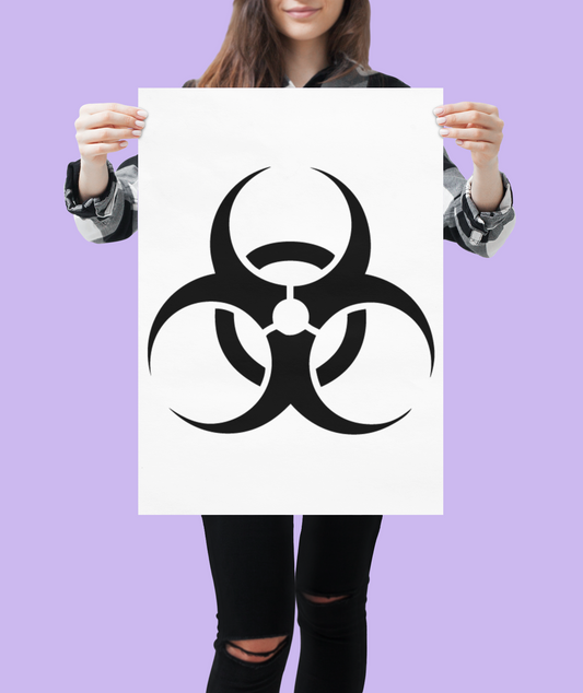 Biohazard Sticker