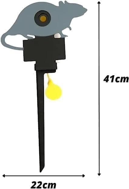 Rat Shooting Targets Weather Resistant Shooting Game for Parties