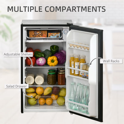 91 Litre Freestanding Under Counter Fridge with Chiller Box
