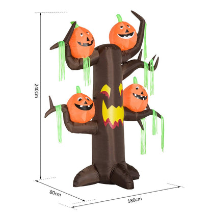 Halloween Inflatable Decoration Ghost Tree
