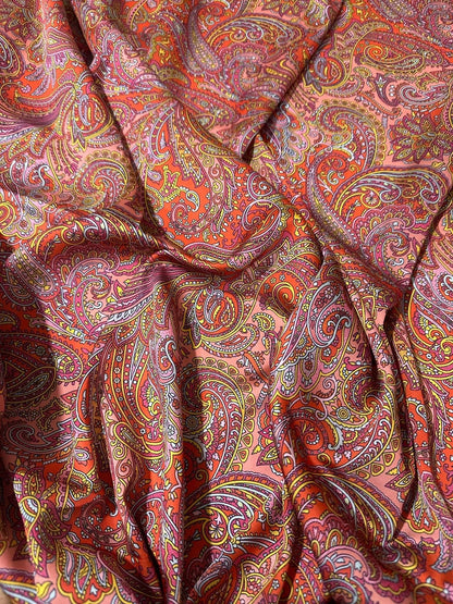 Paisley Pattern Fabric – Fabric by Metre, Multiple Options for Sewing & Dressmaking