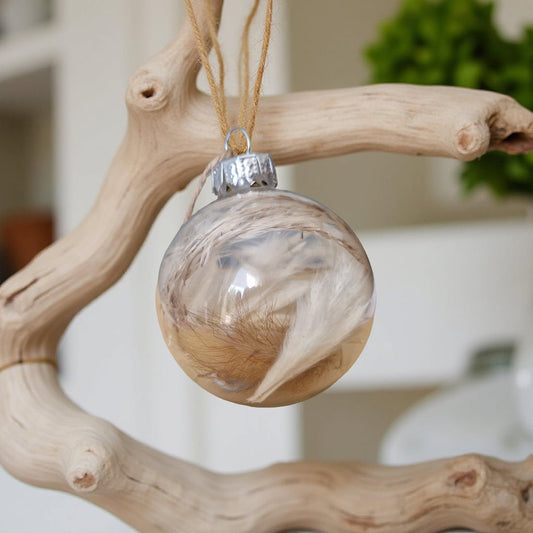 Pampas Decoration Bauble – Soft & Elegant Seasonal Décor