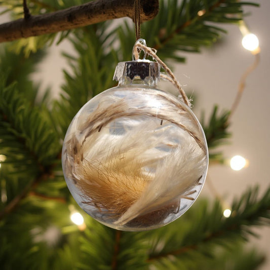 Pampas Decoration Bauble – Soft & Elegant Seasonal Décor