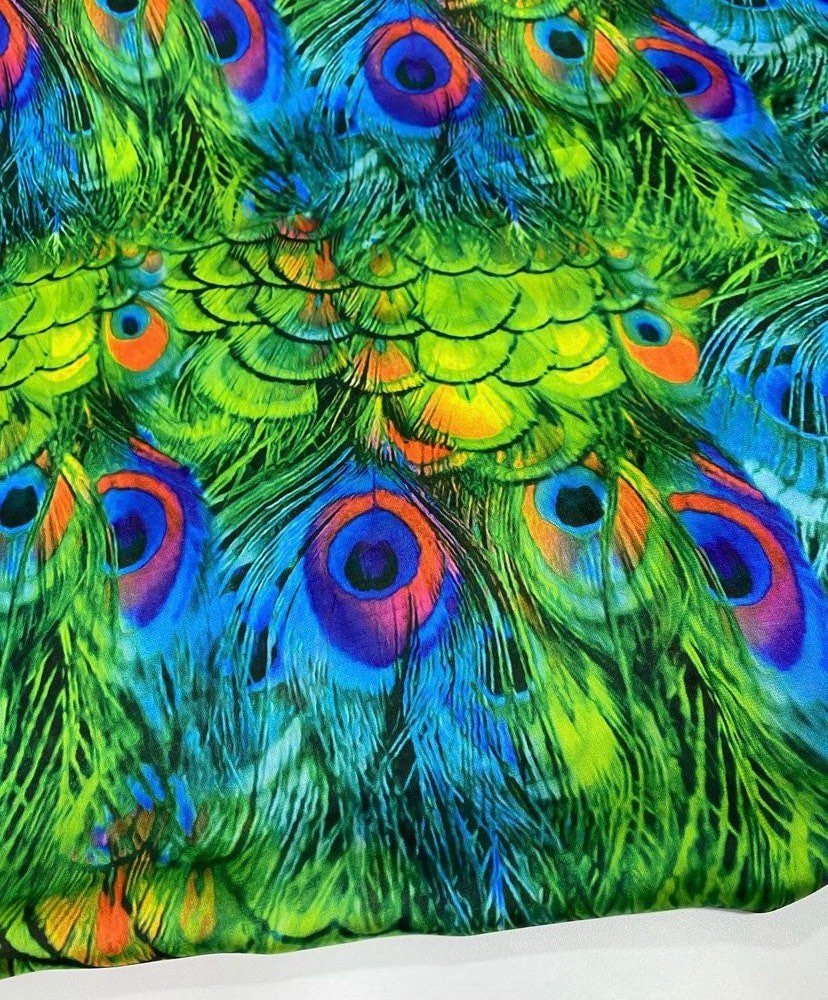 Peacock Feather Fabric