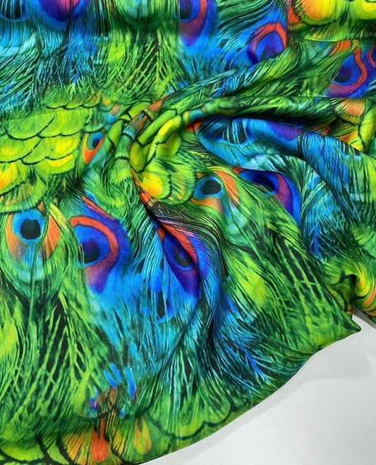 Peacock Feather Fabric