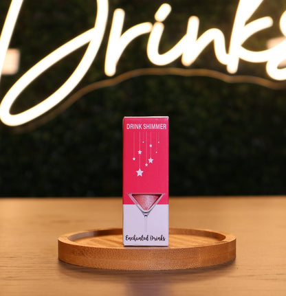 Pink Edible Drink Shimmer
