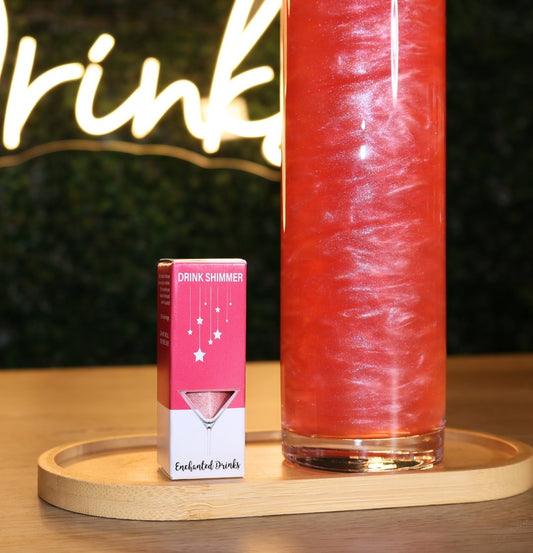 Pink Edible Drink Shimmer