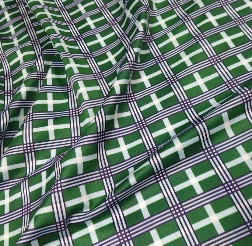 Stretch Plaid Fabric – Multiple Fabric Options, Sold by Metre