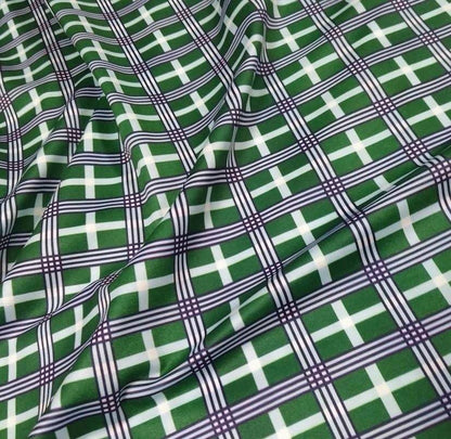Stretch Plaid Fabric – Multiple Fabric Options, Sold by Metre