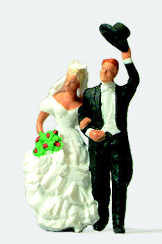 Wedding Couple Terrarium Figure 28091