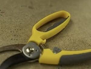 Deluxe Secateurs Yellow Pruners Hand Tool