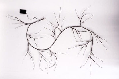 6ft LED Artificial Birch Garland