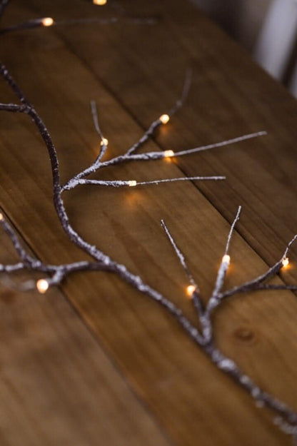 6ft LED Artificial Birch Garland