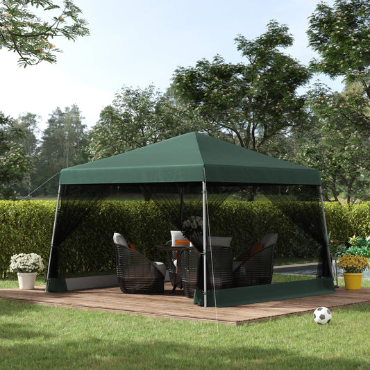 Outdoor Garden Pop-up Gazebo Canopy Tent Sun Shade Event Shelter Folding with Adjustable Height
