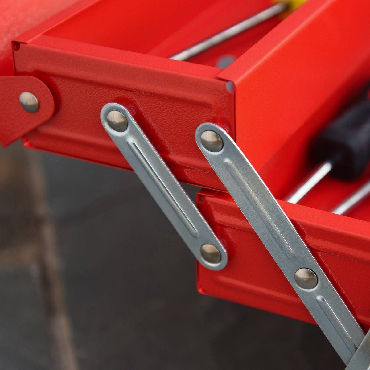 Durhand Steel 5-Tray Portable Tool Box - Medium