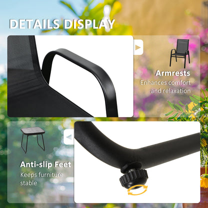 3-Pieces Outdoot Bistro Set