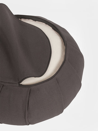 Yoga Studio GOTS Organic Cotton Round Lotus Zafu Buckwheat Cushion