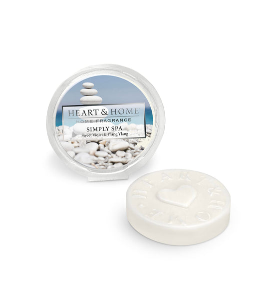 Simply Spa Soy Wax Melt - Up To 12 Hours Burn Use With Wax Warmer