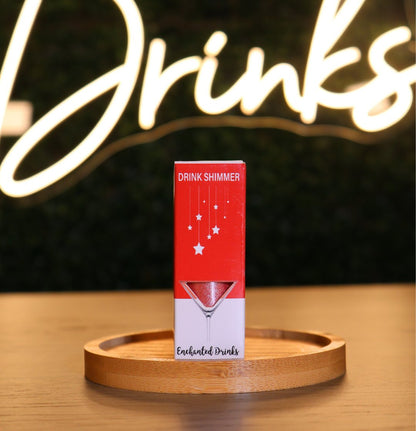 Red Edible Drink Shimmer