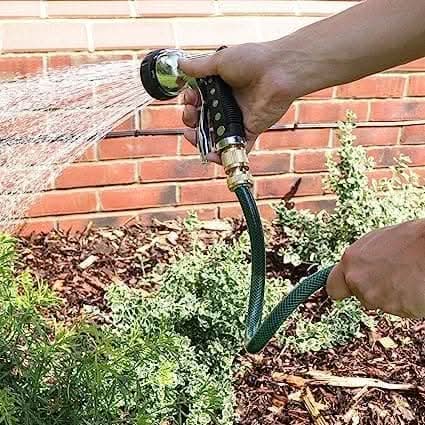Reinforced Garden Hose Pipe Water Hose Strong Reliable Flexible 50m