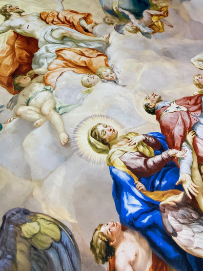 Renaissance Art Crepe Fabric by the Metre – Angel & Fresco Print