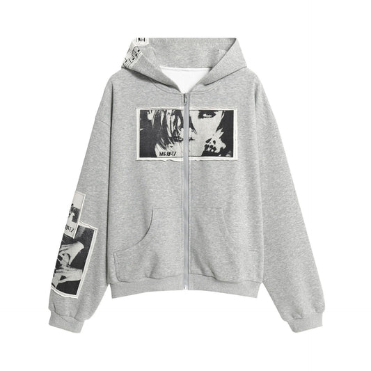 Retro Loose Cotton Hoodie