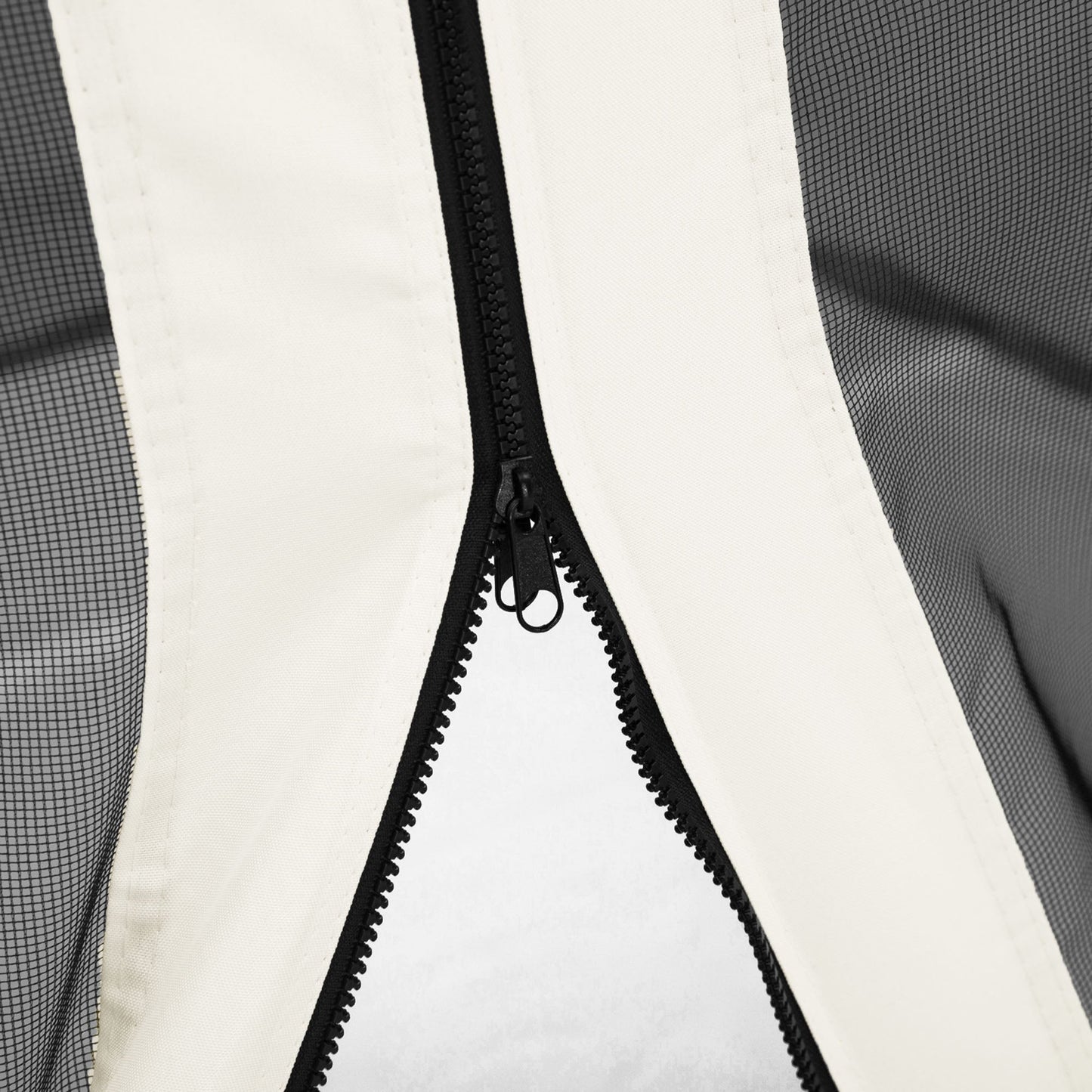 Four-Panel Gazebo Replacement Screen - Durable Polyester Mesh Protection