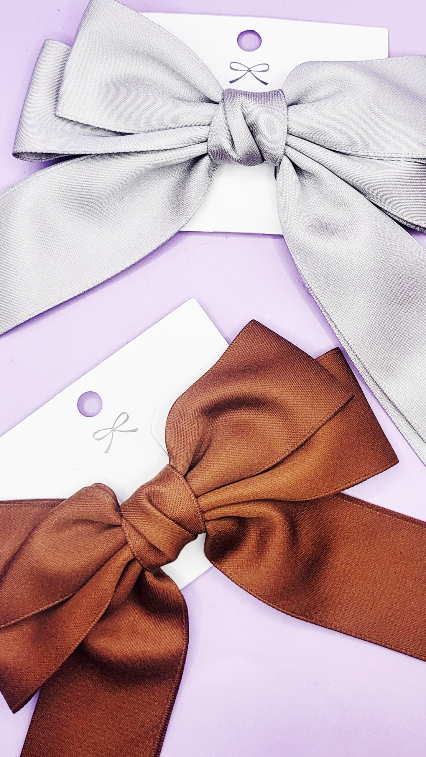 Hair Bow Clip Slide Pack of 12