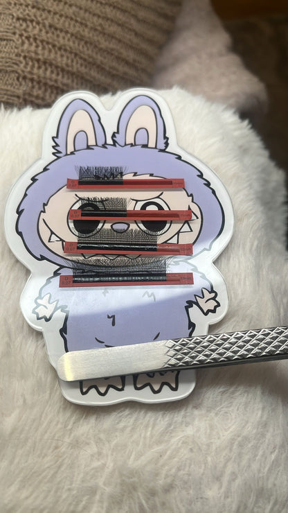 Labubu-Inspired Lash Tiles