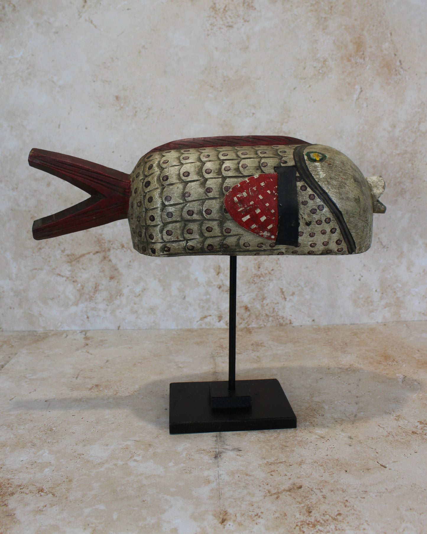 Mali Bozo Puppet Fish White - 175.2