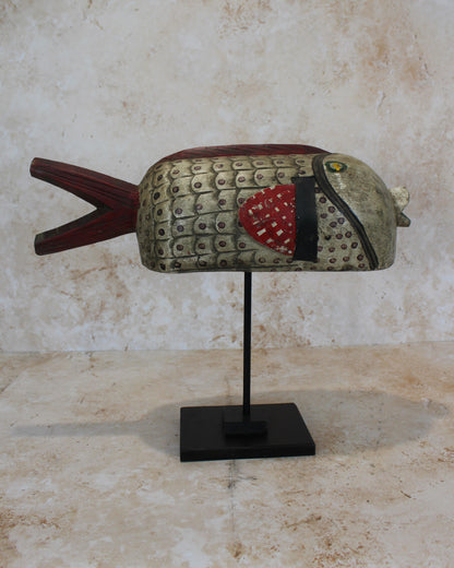 Mali Bozo Puppet Fish White - 175.2