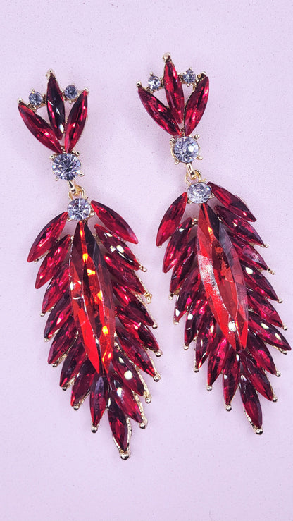 Idolize Crystal Drop and Dangle Earrings