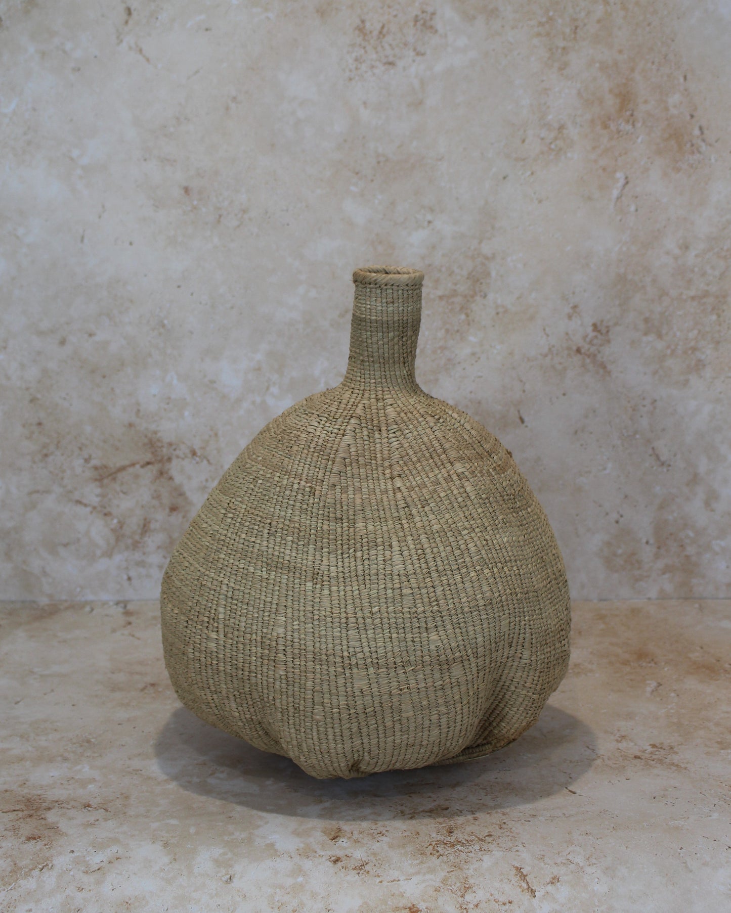Garlic Gourd woven basket - Zimbabwe - 126.7