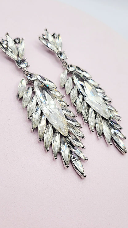 Idolize Crystal Drop and Dangle Earrings