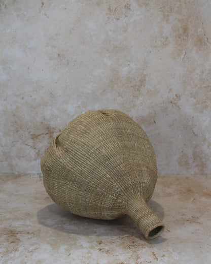 Garlic Gourd woven basket - Zimbabwe - 126.7