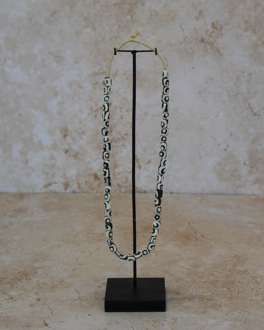 Kenya Bone Bead Necklace - 235.1
