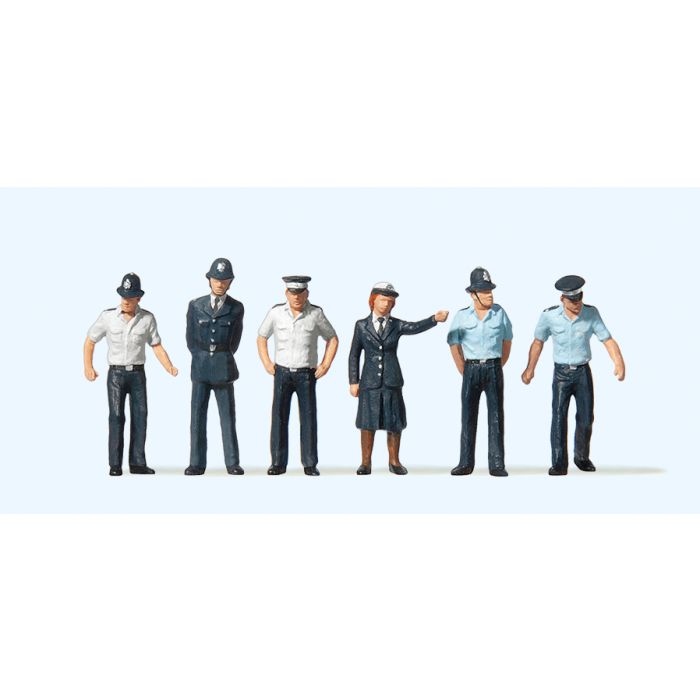 British Police Officers Terrarium Figure Set 10371