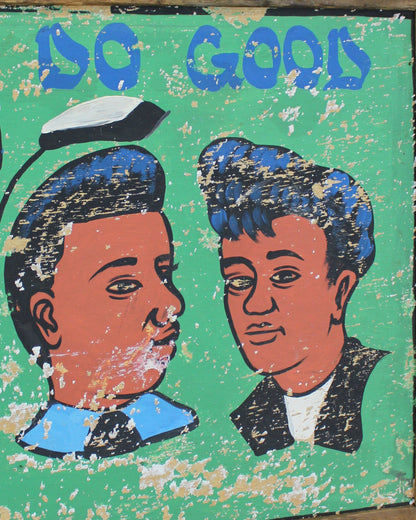 Vintage African Barber Sign - 138.1