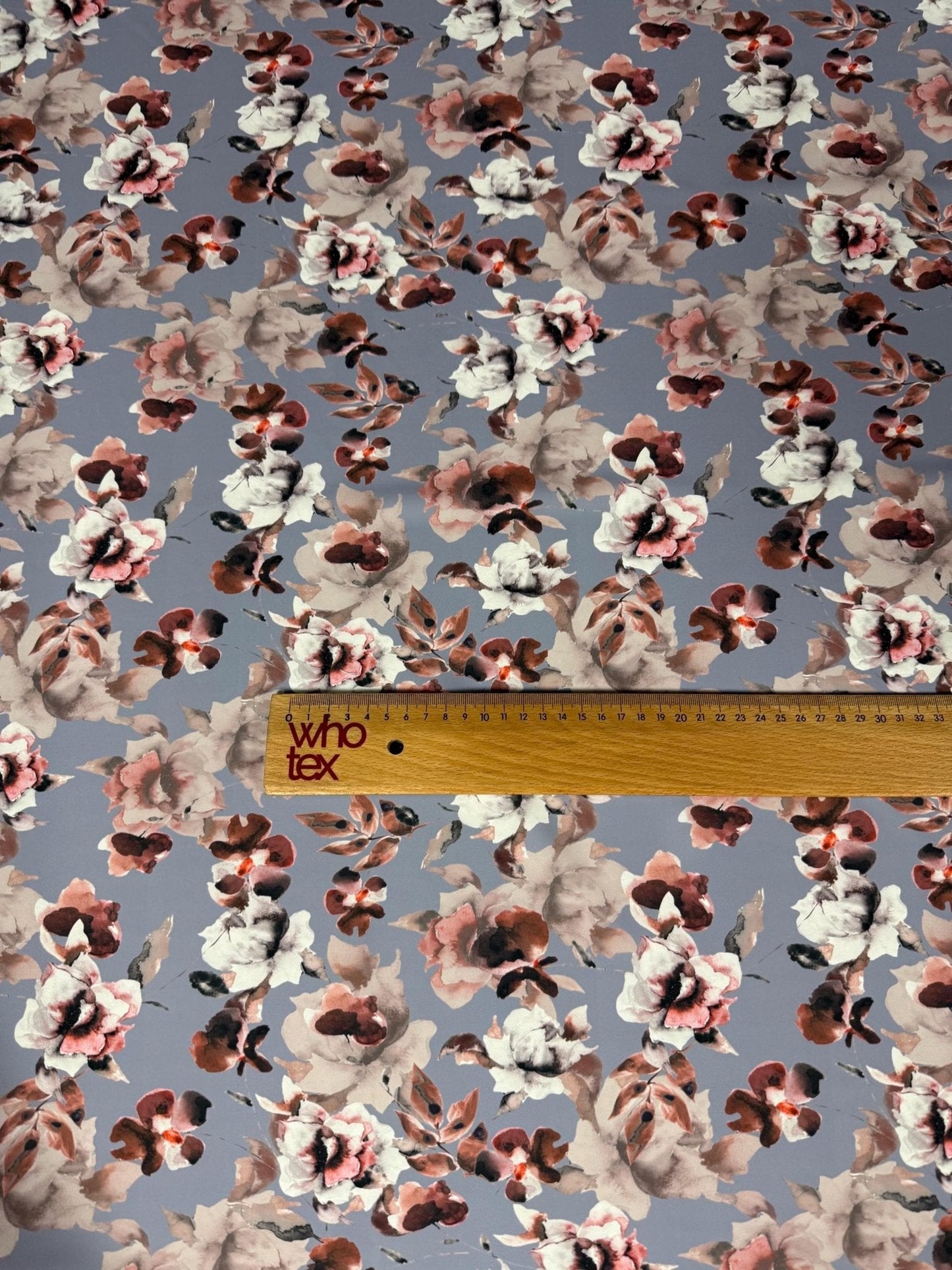 Romantic Watercolor Floral Fabric